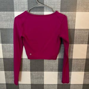LULULEMON Wonder Train Top Ripened Raspberry